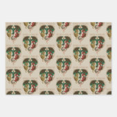 Drachenhaus | Drachenschild Geschenkpapier Set (Vorderseite)