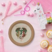 Drachenhaus | Drachenschild Pappteller (Party)