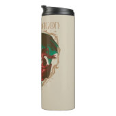 Drachenhaus | Drachenschild Thermosbecher (Nach rechts gedreht)