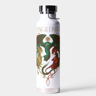 Drachenhaus | Drachenschild Trinkflasche