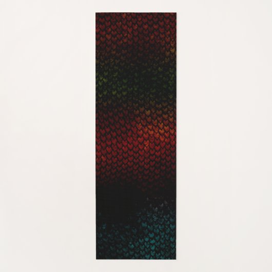 Drachenhaut Yogamatte (Vorderseite)