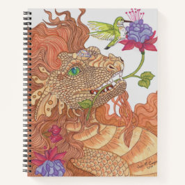 Drachenheft für Naturschätze Notizblock