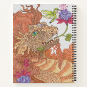 Drachenheft für Naturschätze Notizblock (Rückseite)