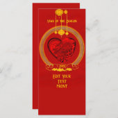 Drachenherz , Jahr des Drachen (Vorne/Hinten)