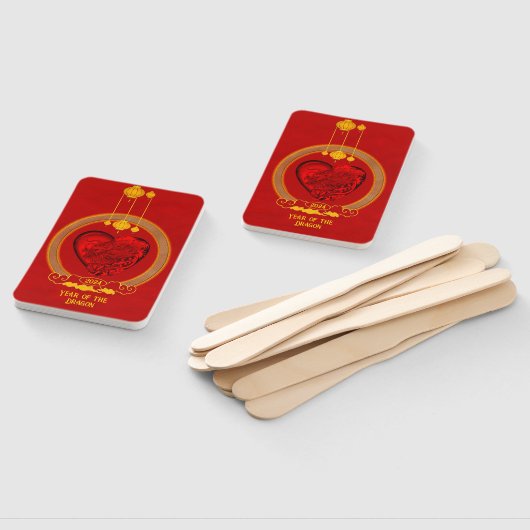 Drachenherz , Jahr des Drachen Fächer (Non-assembled)