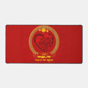 Drachenherz , Jahr des Drachen Schreibtischunterlage