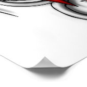 Drachenherz-Poster Poster (Ecke)