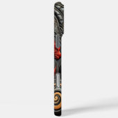 Drachenhilfe: Mythischer Power Case-Mate iPhone Hülle (Rückseite / Rechts)