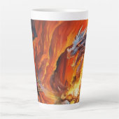 Drachenhöhle (passendes Journal verfügbar) Milchtasse (Vorderseite)