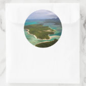 Drachenile, Mauritius Runder Aufkleber (Tasche)
