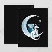 Drachenjahr Postkarte (Vorne/Hinten)