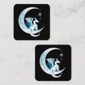 Drachenjahr Quadratische Visitenkarte (Vorne/Hinten)