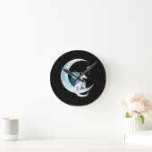 Drachenjahr Runde Wanduhr (Zuhause)