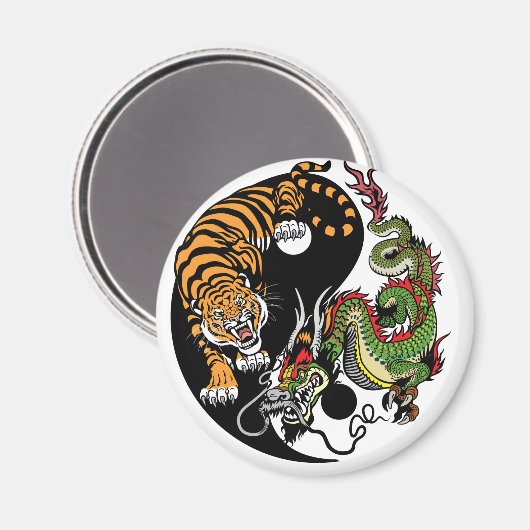 Drachenjang Magnet (Vorderseite/Rückseite)