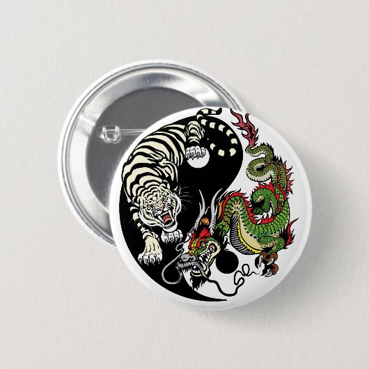 Drachenjang-Symbol Button (Vorne & Hinten)