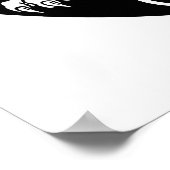 Drachenjang-Symbol Poster (Ecke)