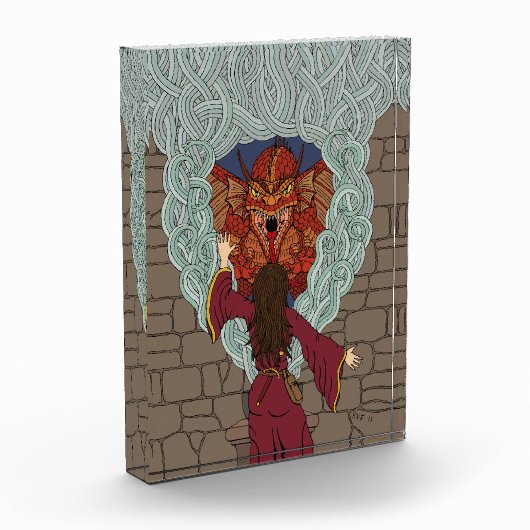 Drachenjubeln Fotoblock (Links)