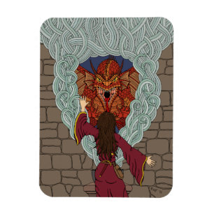Drachenjubeln Magnet
