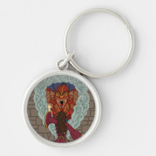 Drachenjubeln Schlüsselanhänger
