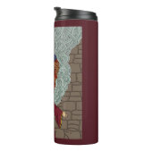 Drachenjubeln Thermosbecher (Nach rechts gedreht)