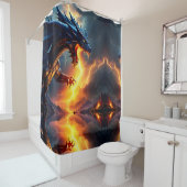 Drachenkampf 2 duschvorhang (Beispiel)