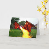 Drachenkarte Karte (Gelbe Blume)