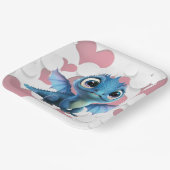 Drachenkartonteller Pappteller (Gewinkelt)