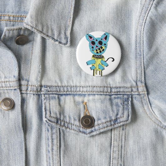 Drachenkatze Button (Beispiel)