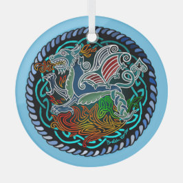 Drachenkekse Ornament Aus Glas