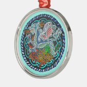 Drachenkekse Ornament Aus Metall (Links)