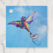 Drachenkite Geschenkanhänger (Vorderseite)