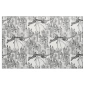 Drachenkönigwinterweiß Stoff (Fat Quarter (45,7 x 55,9 cm))