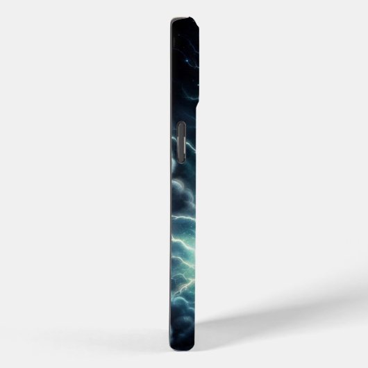 Drachenkopf in einem Gewitter mit Blitz Case-Mate iPhone Hülle (Rückseite / Rechts)