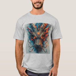 Drachenkopf mit scharfen Augen T-Shirt