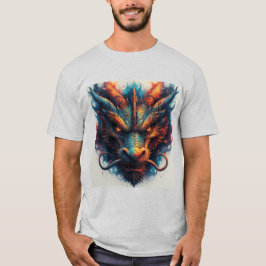 Drachenkopf mit scharfen Augen T-Shirt