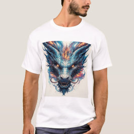 Drachenkopf mit scharfen Augen T-Shirt