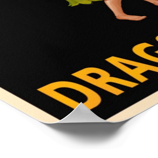 Drachenkopf Poster (Ecke)