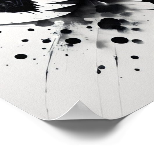 Drachenkopf Poster (Ecke)