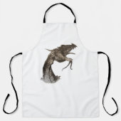 Drachenkopf Schürze (Vorderseite)