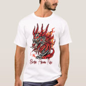 Drachenkopf T-Shirt (Vorderseite)