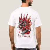 Drachenkopf T-Shirt (Rückseite)