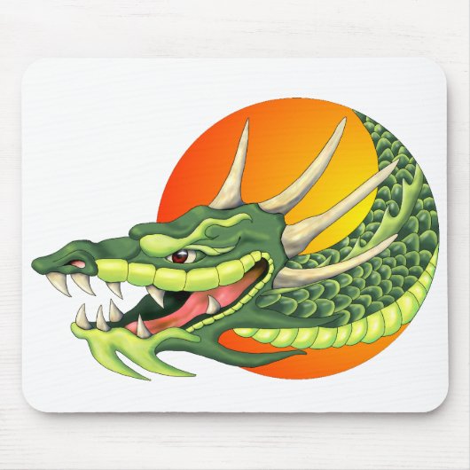 Drachenkopfmousepad Mousepad (Vorne)