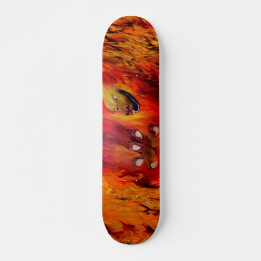 Drachenkralle - Skateboard für den Roten Drachen (Vorne)