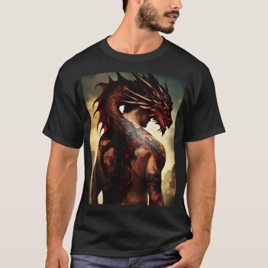 Drachenkrieger T-Shirt (Vorderseite)