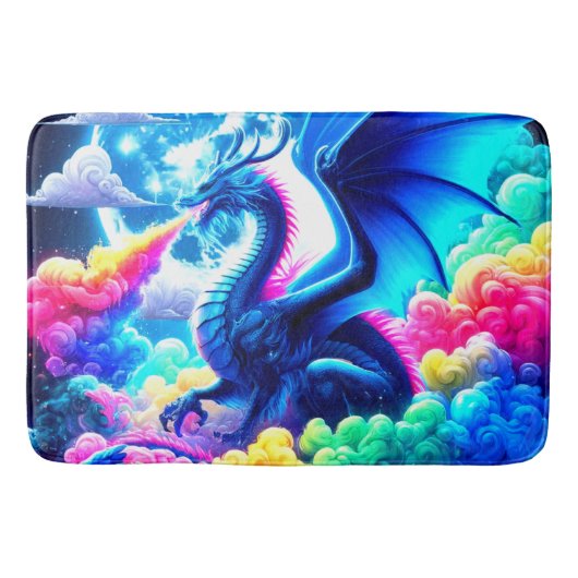 Drachenkunst Badematte (Vorderseite)