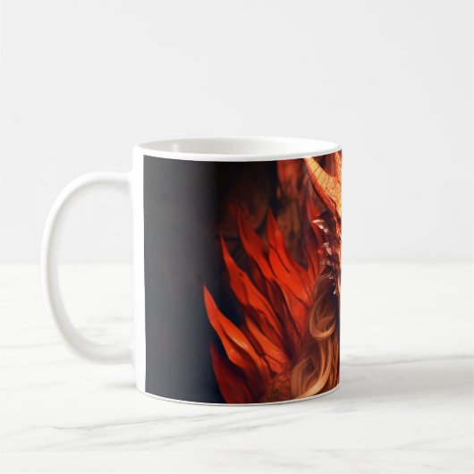 Drachenkunst Kaffeetasse (Links)