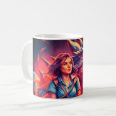 Drachenkunst Kaffeetasse (Vorderseite Links)