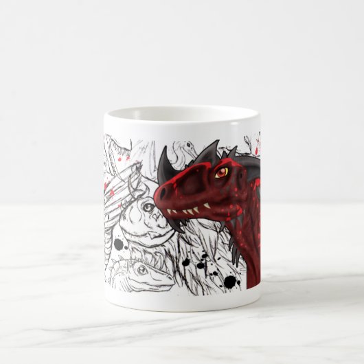 Drachenkunst Kaffeetasse (Mittel)