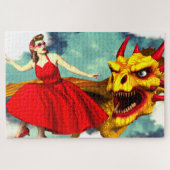 Drachenkunst Puzzle (Horizontal)