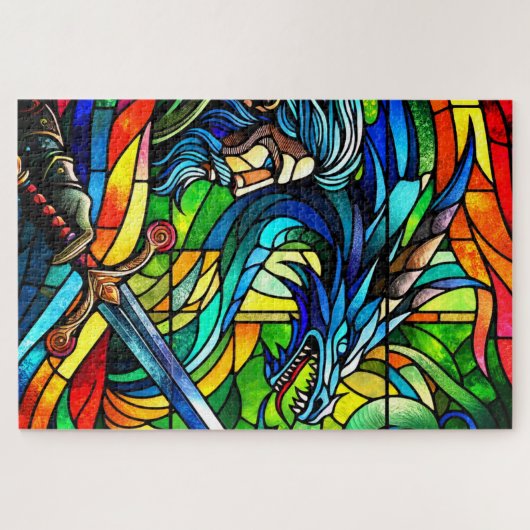 Drachenkunst Puzzle (Horizontal)